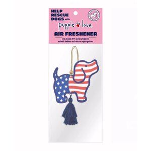 Puppie Love USA Pup Air Freshener (set of 2) NEW Fast Ship